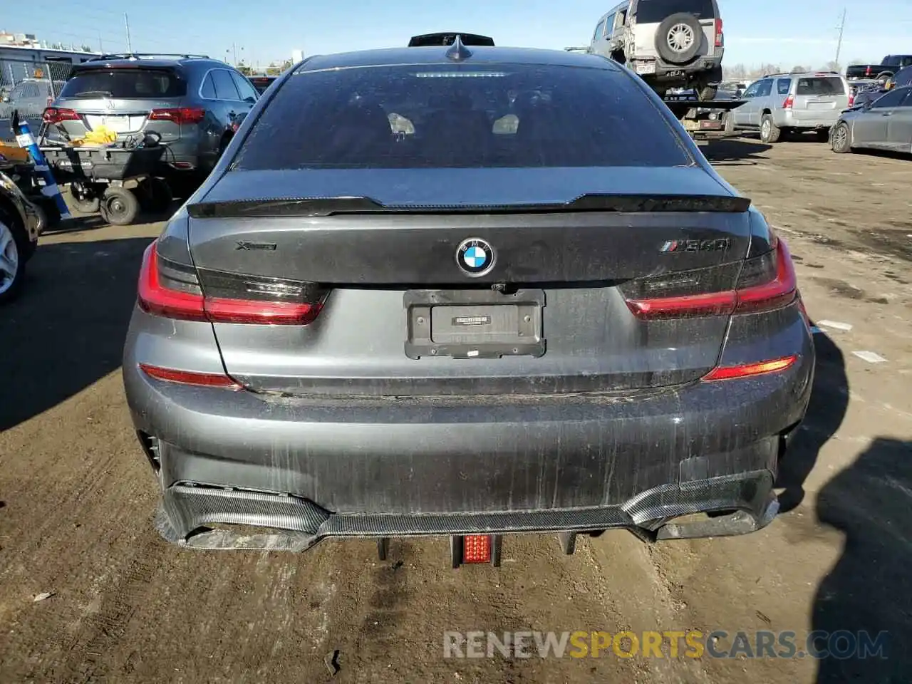 6 Photograph of a damaged car WBA5U9C02LA383462 BMW M3 2020