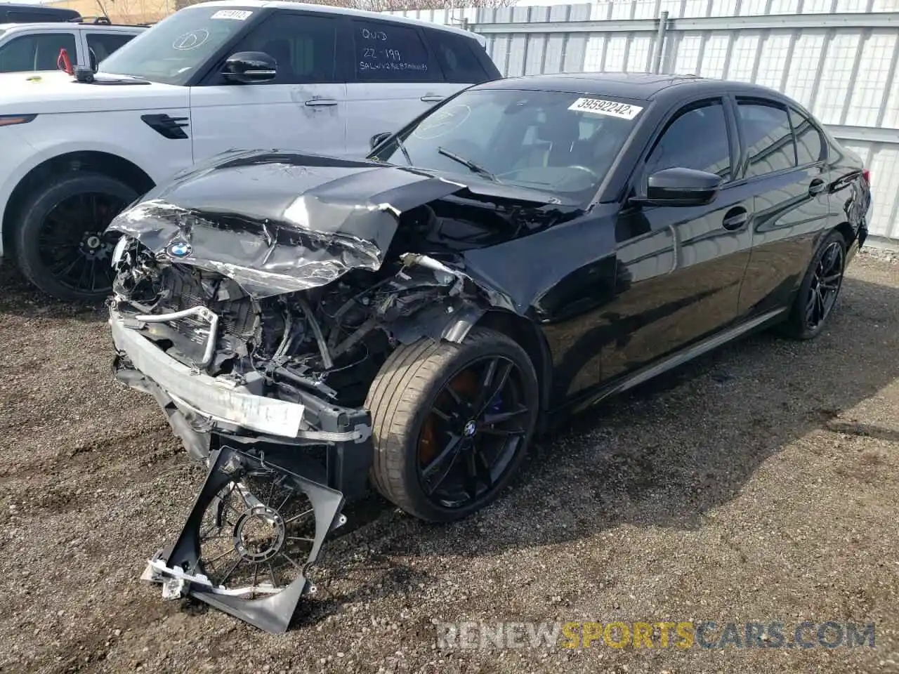 2 Photograph of a damaged car WBA5U9C02LFH56103 BMW M3 2020