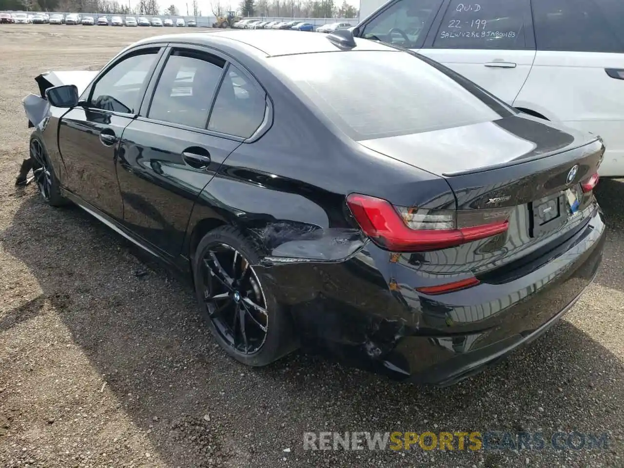 3 Photograph of a damaged car WBA5U9C02LFH56103 BMW M3 2020