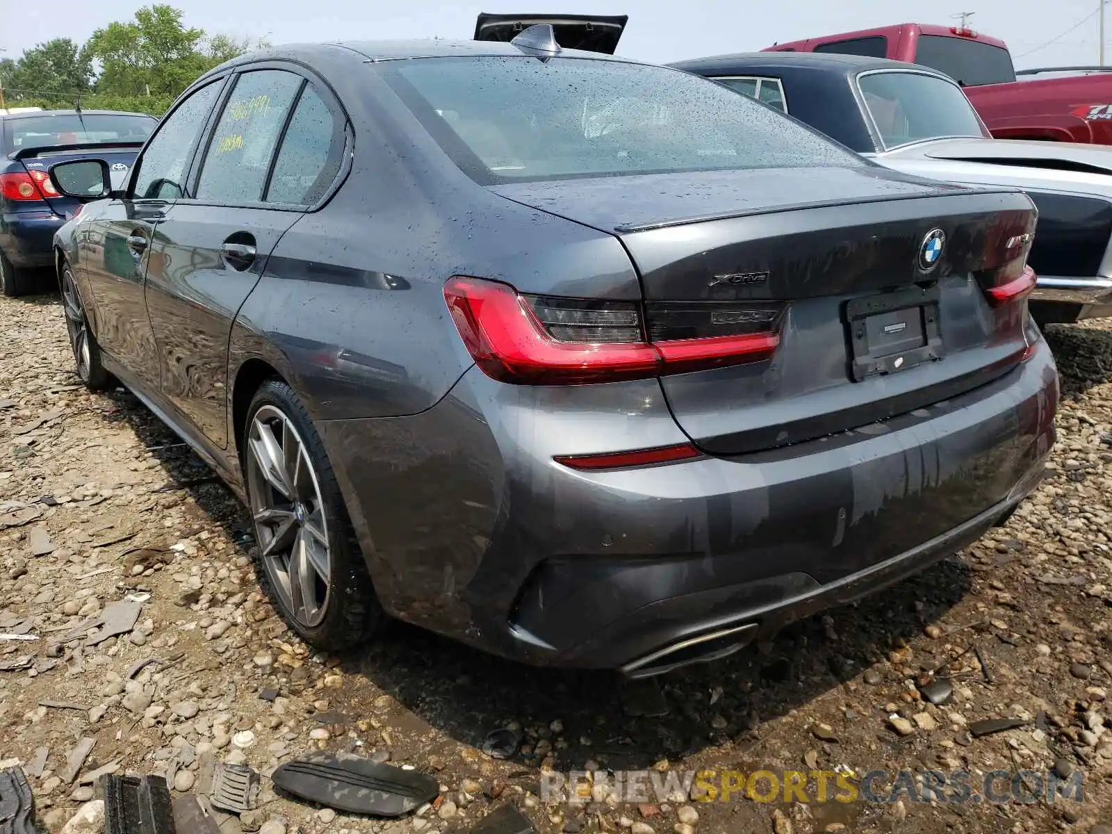 3 Photograph of a damaged car WBA5U9C03LFH35079 BMW M3 2020