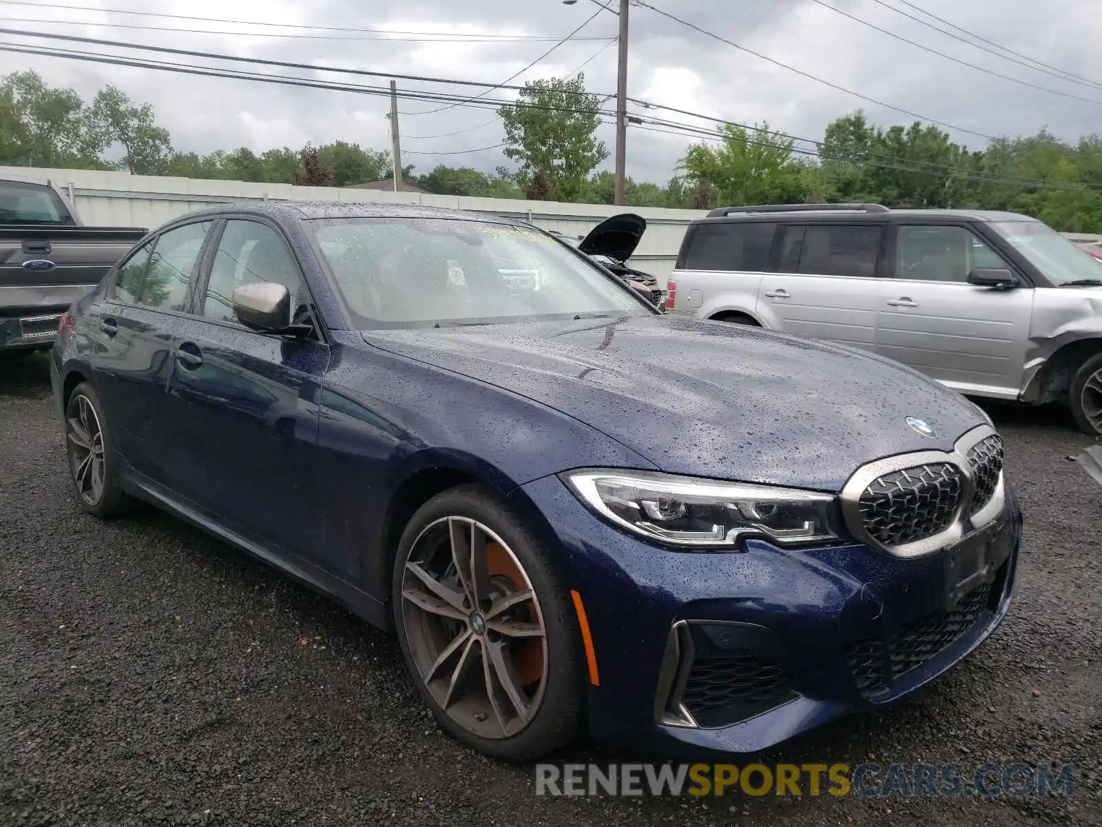 1 Photograph of a damaged car WBA5U9C03LFH42288 BMW M3 2020