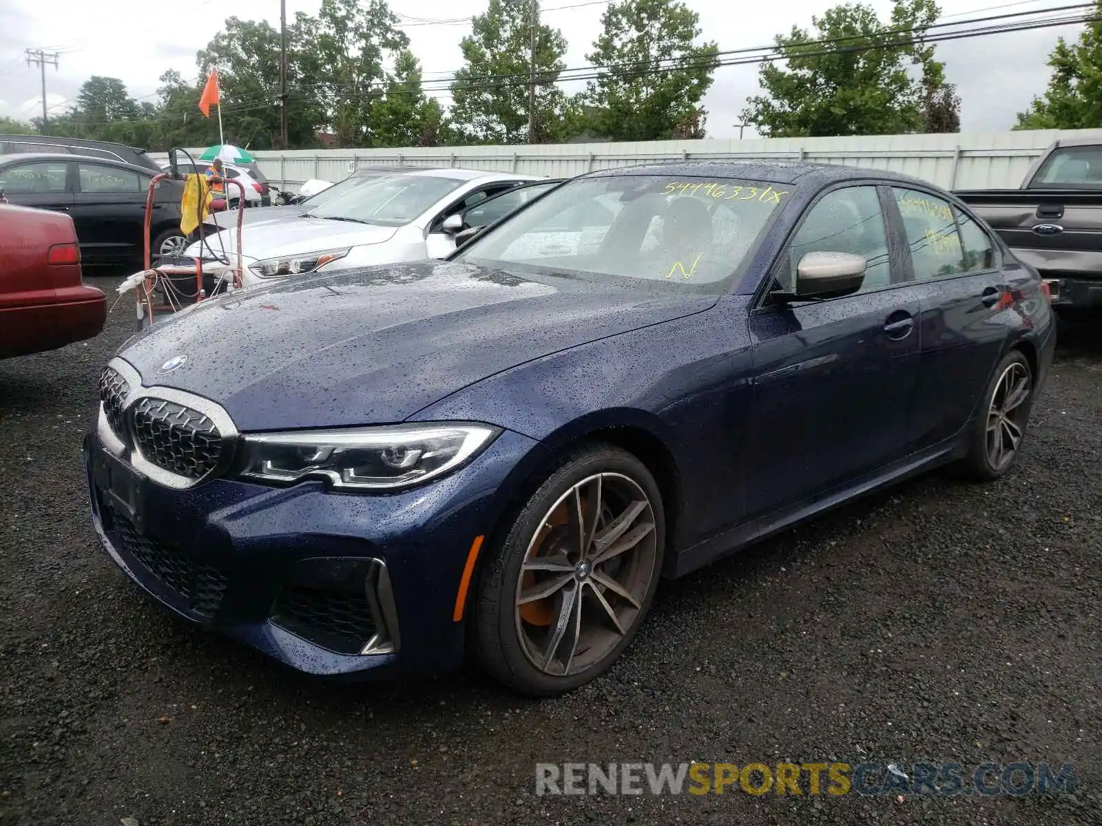 2 Photograph of a damaged car WBA5U9C03LFH42288 BMW M3 2020