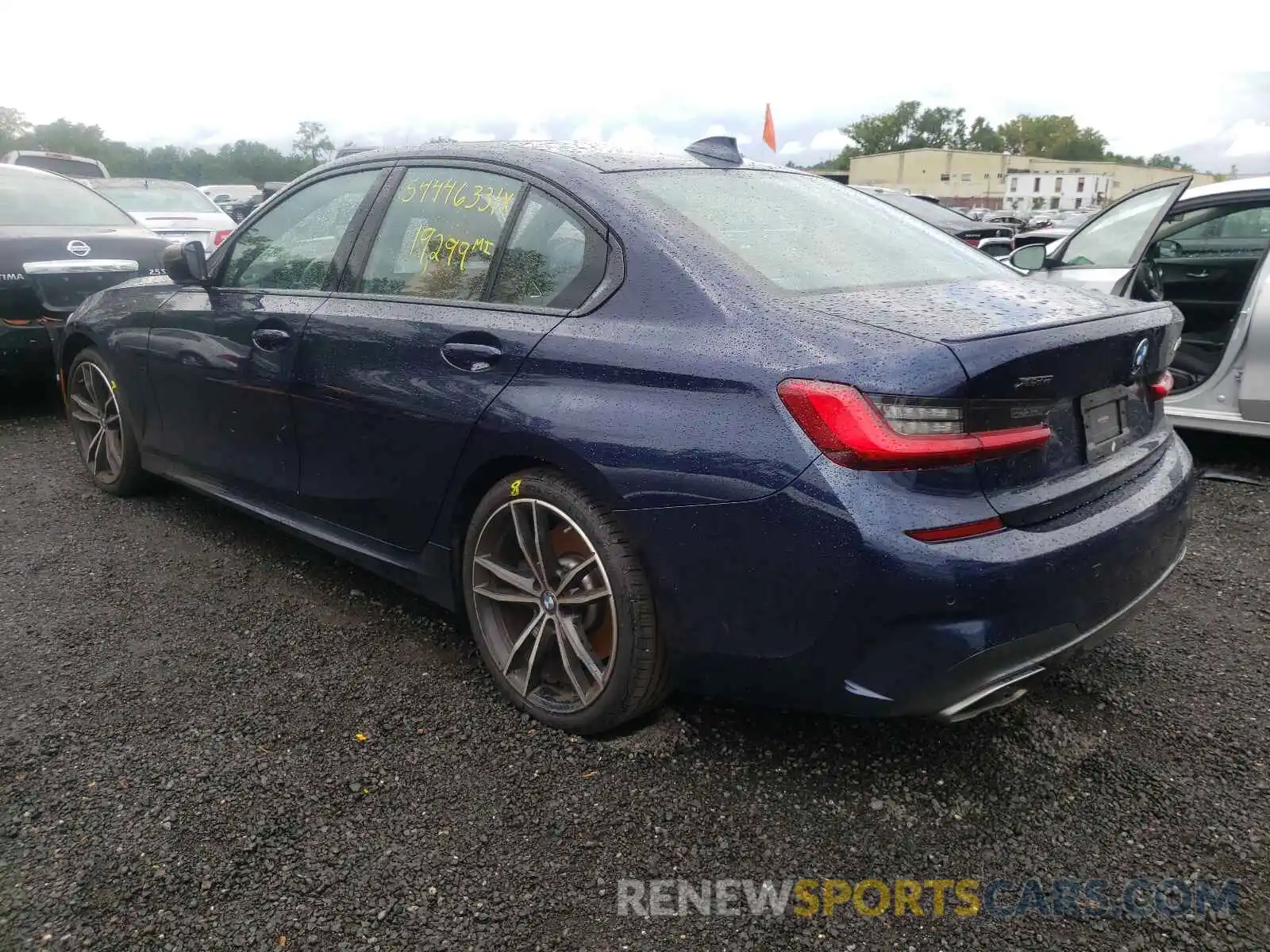 3 Photograph of a damaged car WBA5U9C03LFH42288 BMW M3 2020