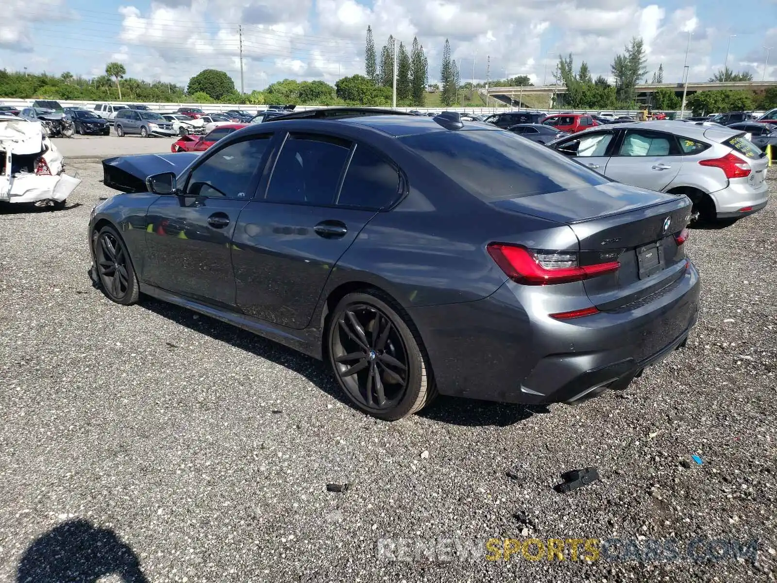 3 Photograph of a damaged car WBA5U9C03LFH67501 BMW M3 2020