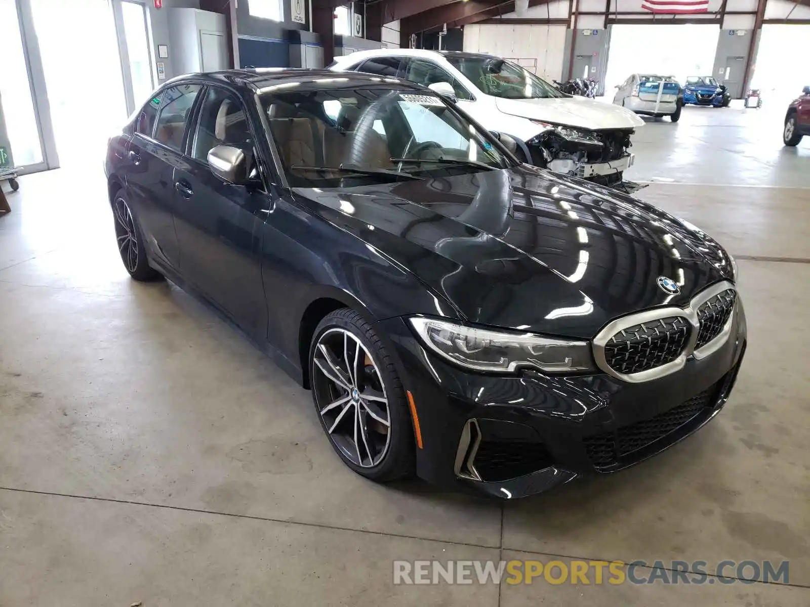 1 Photograph of a damaged car WBA5U9C04LFH59150 BMW M3 2020