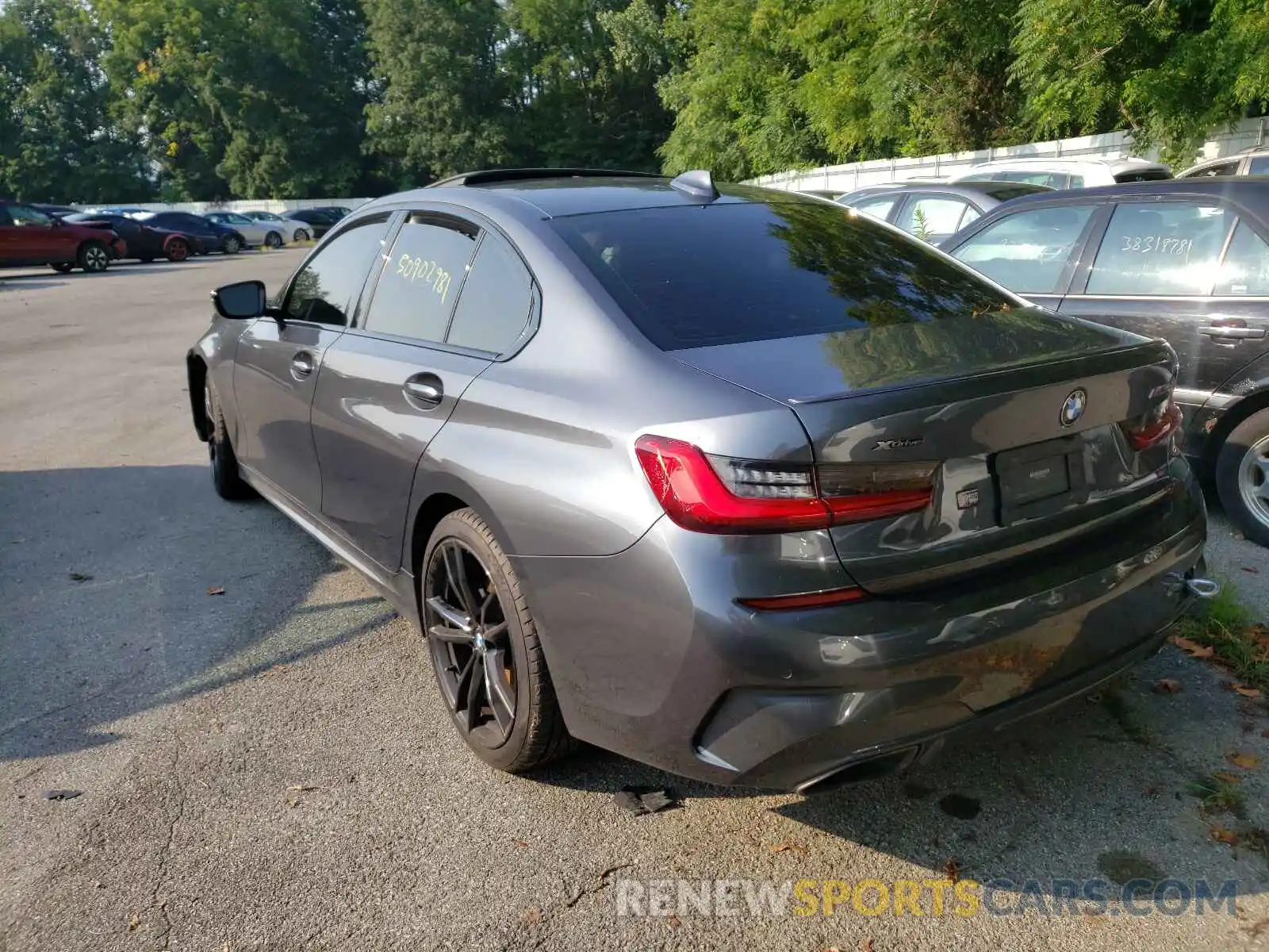 3 Photograph of a damaged car WBA5U9C05LA379325 BMW M3 2020