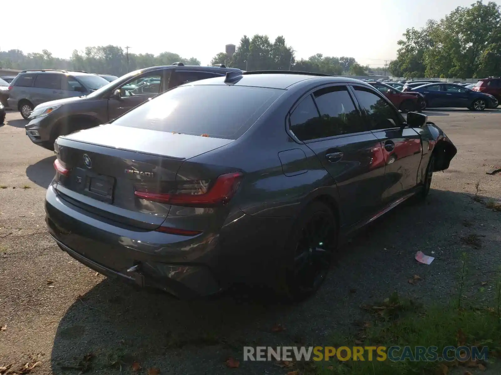 4 Photograph of a damaged car WBA5U9C05LA379325 BMW M3 2020