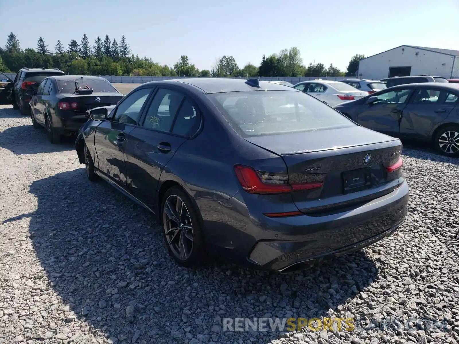 3 Photograph of a damaged car WBA5U9C06LFH47209 BMW M3 2020