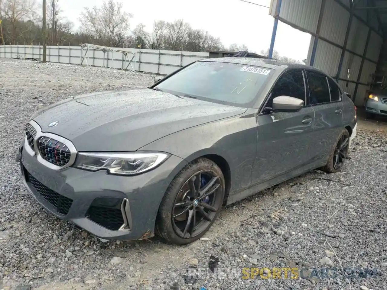 2 Photograph of a damaged car WBA5U9C06LFH76080 BMW M3 2020