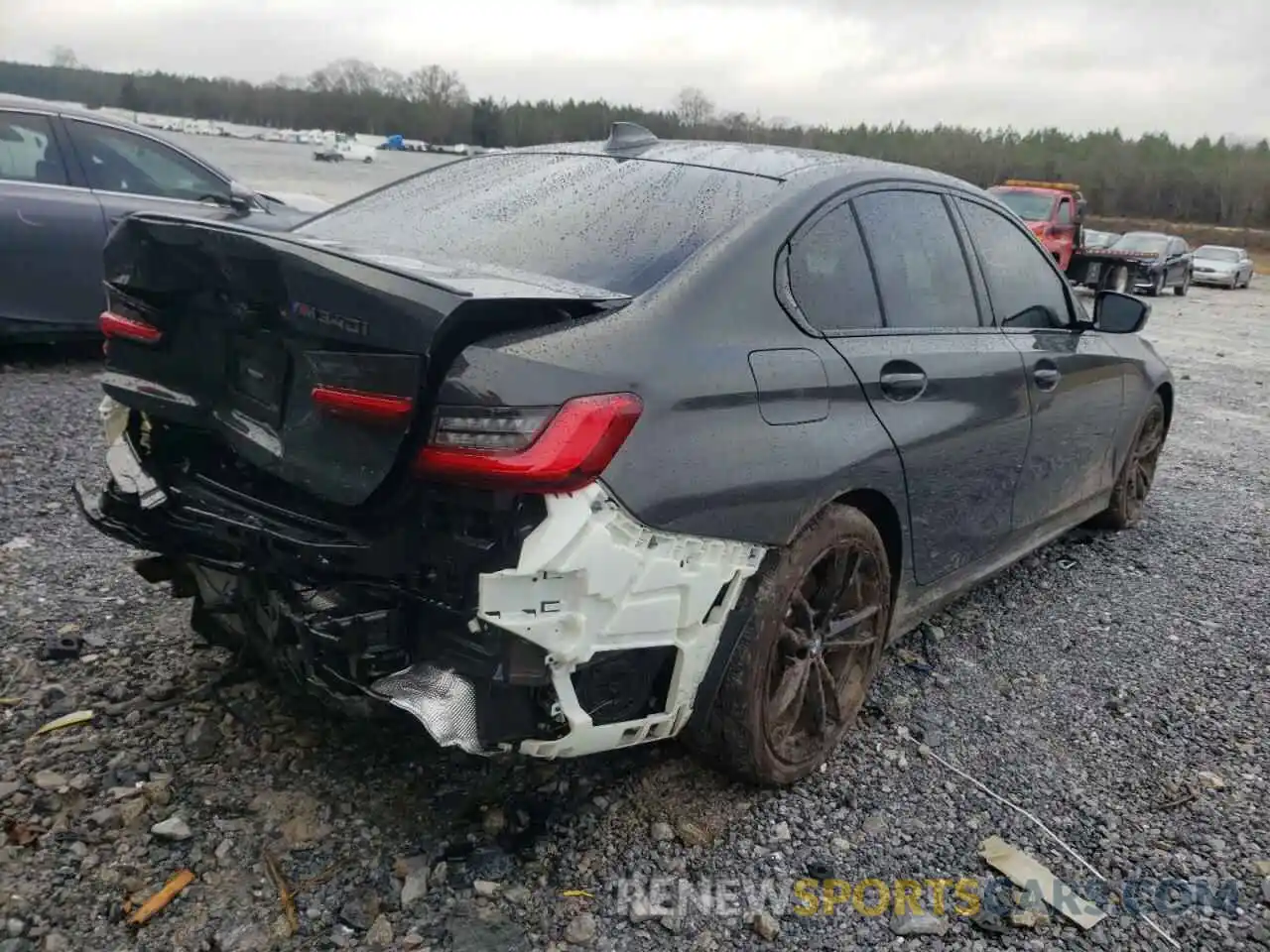 4 Photograph of a damaged car WBA5U9C06LFH76080 BMW M3 2020