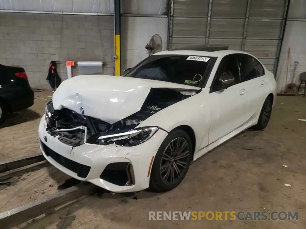 2 Photograph of a damaged car WBA5U9C06LFJ69304 BMW M3 2020