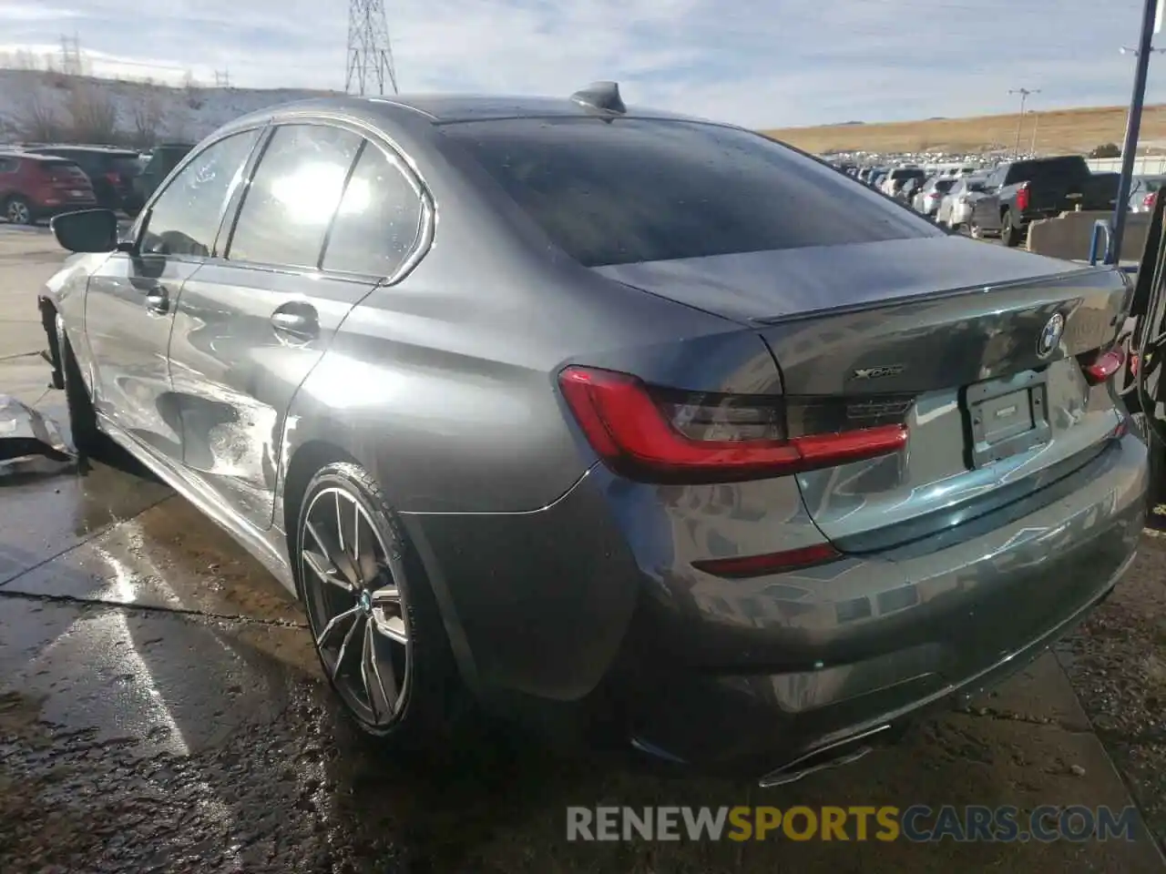 3 Photograph of a damaged car WBA5U9C07LA380640 BMW M3 2020