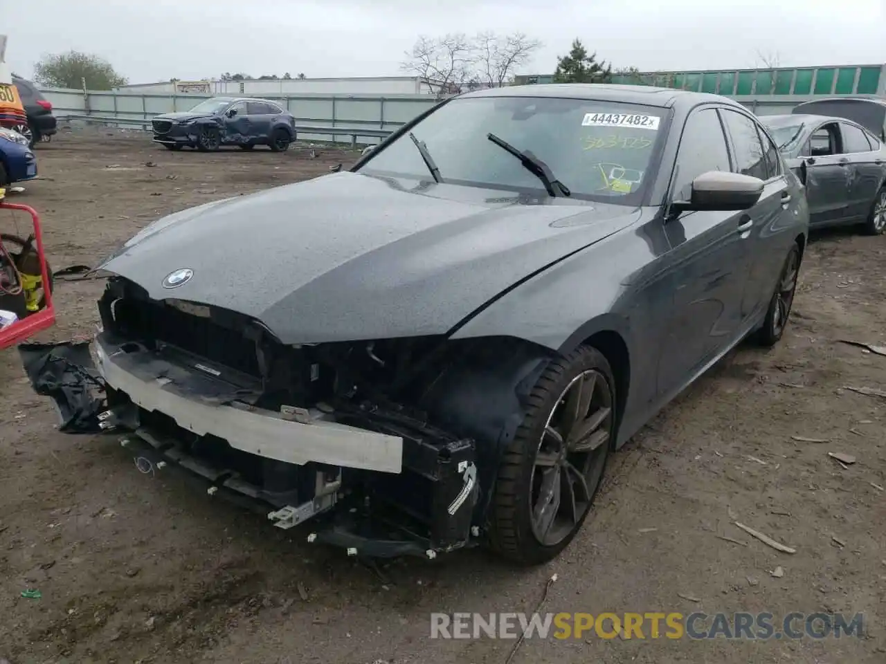 2 Photograph of a damaged car WBA5U9C07LA383425 BMW M3 2020