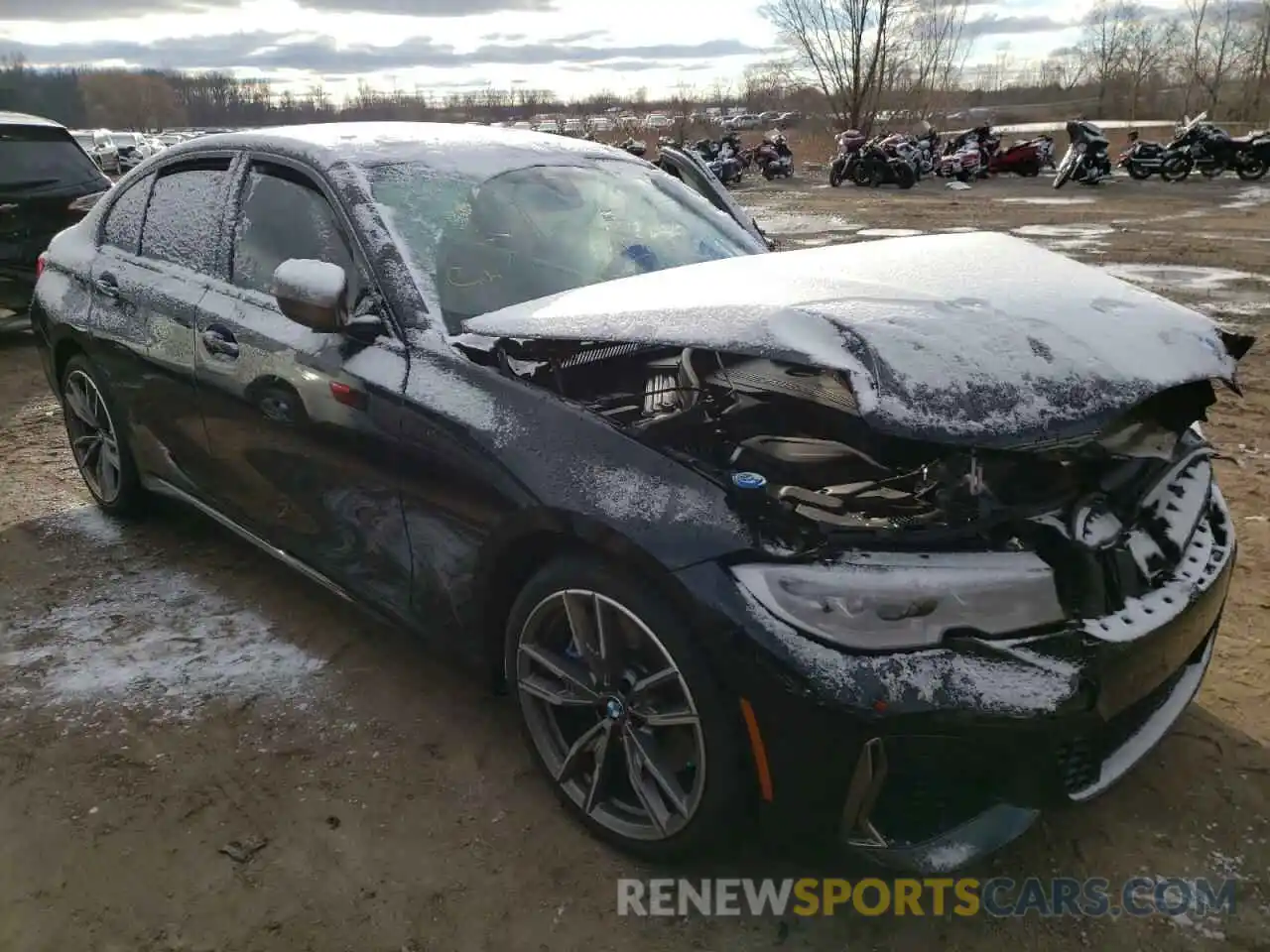 1 Photograph of a damaged car WBA5U9C07LFH08094 BMW M3 2020