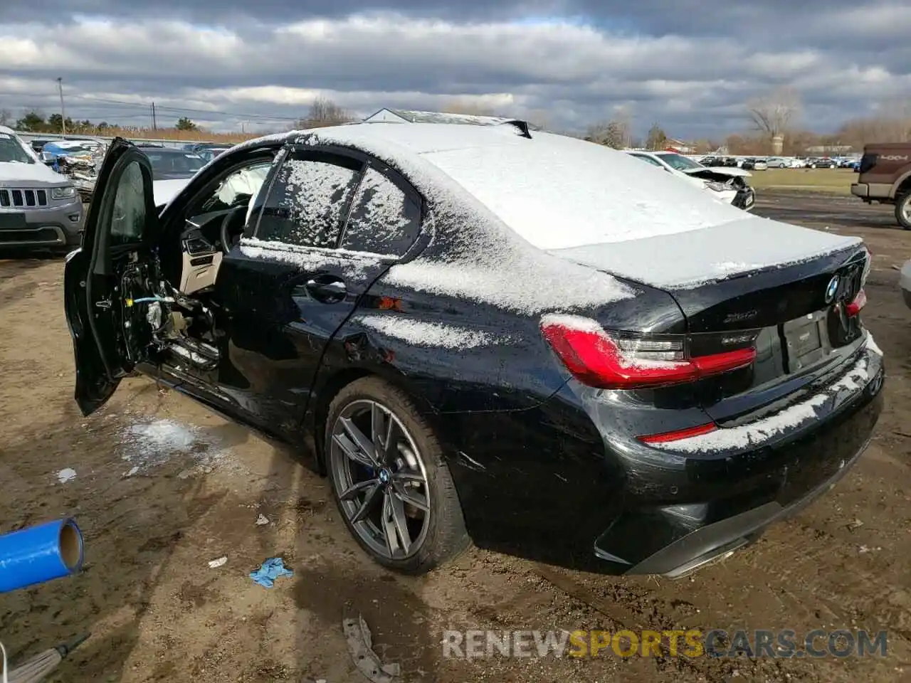 3 Photograph of a damaged car WBA5U9C07LFH08094 BMW M3 2020