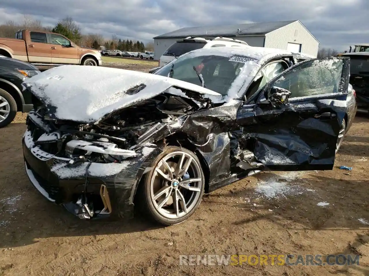 9 Photograph of a damaged car WBA5U9C07LFH08094 BMW M3 2020