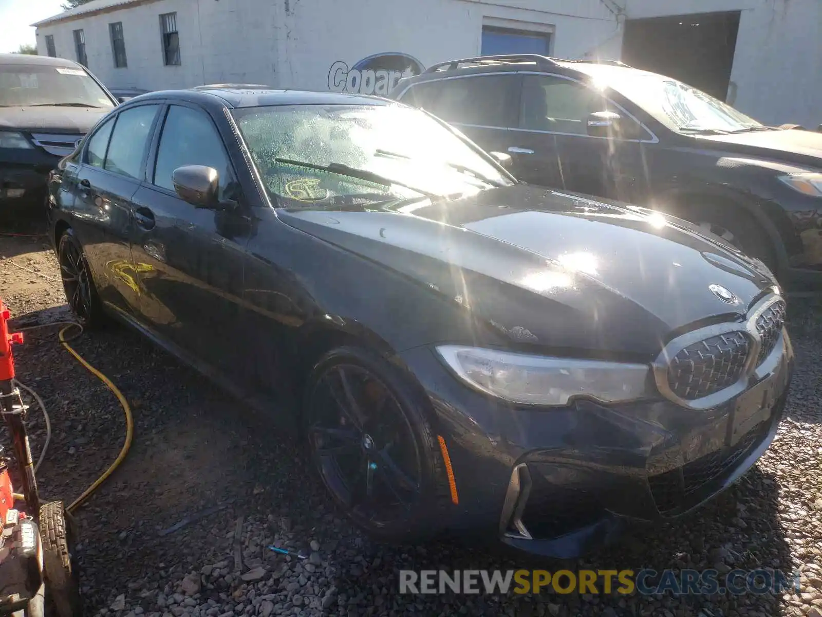 1 Photograph of a damaged car WBA5U9C07LFH89159 BMW M3 2020