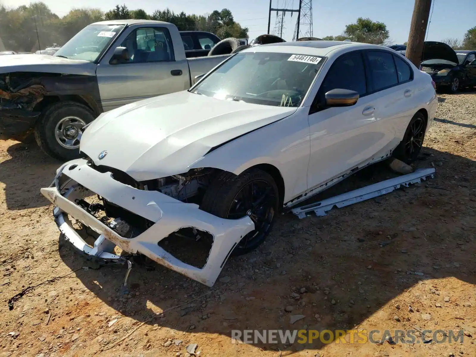 2 Photograph of a damaged car WBA5U9C07LFJ54049 BMW M3 2020