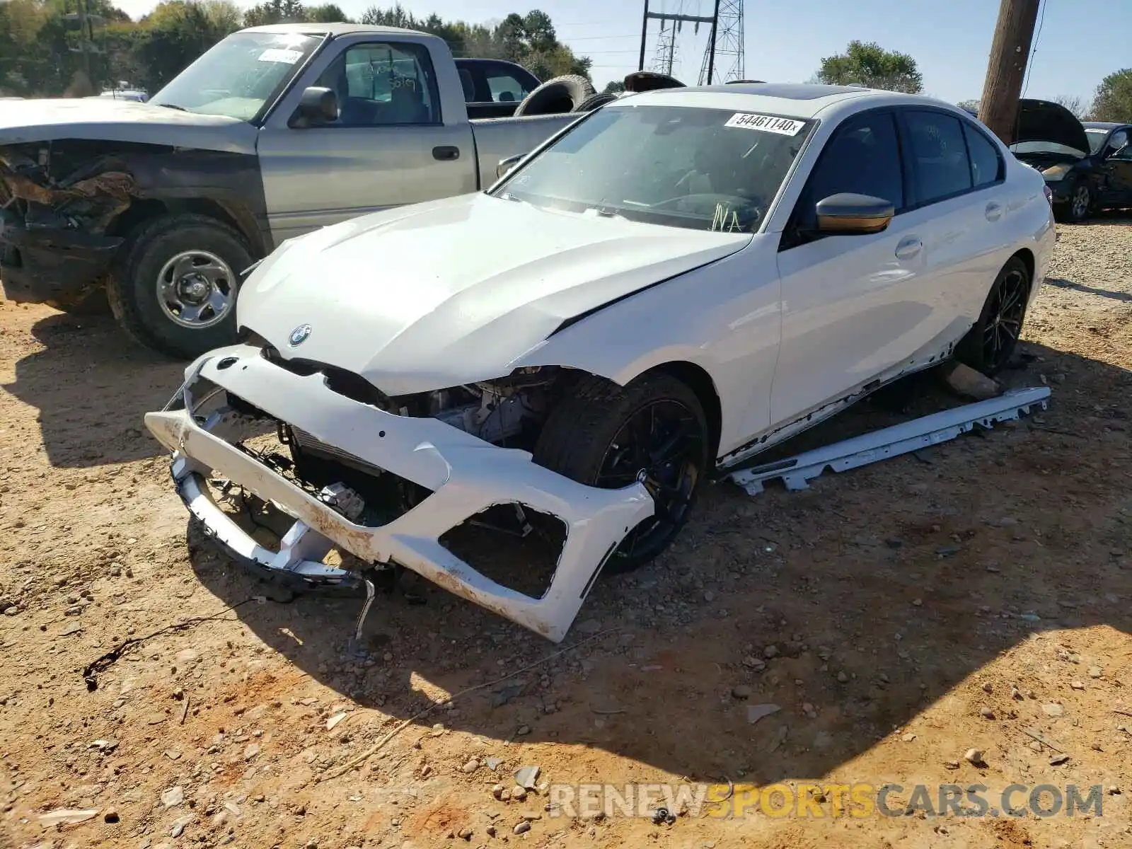 9 Photograph of a damaged car WBA5U9C07LFJ54049 BMW M3 2020