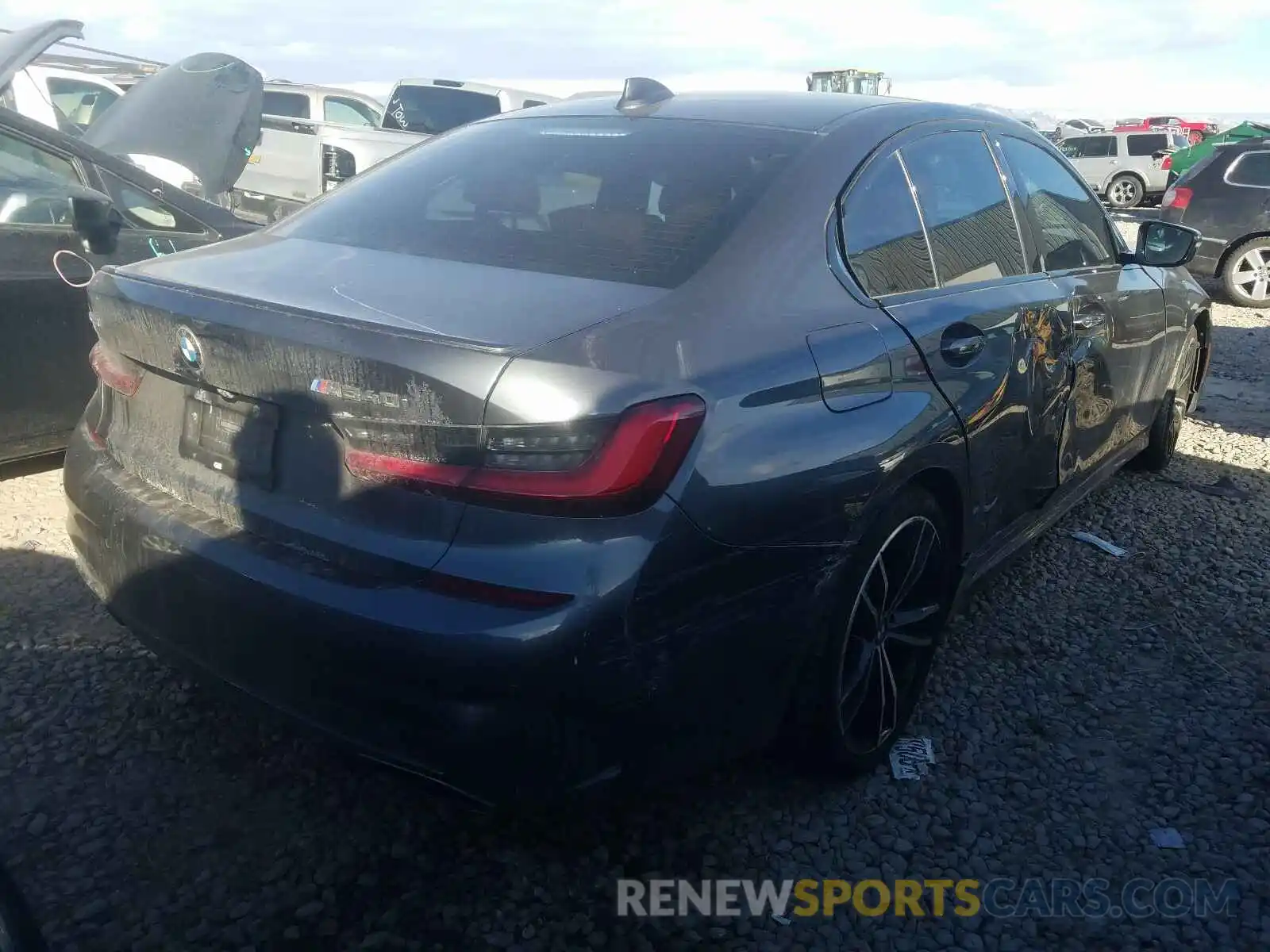 4 Фотография поврежденного автомобиля WBA5U9C08LA380341 BMW M3 2020