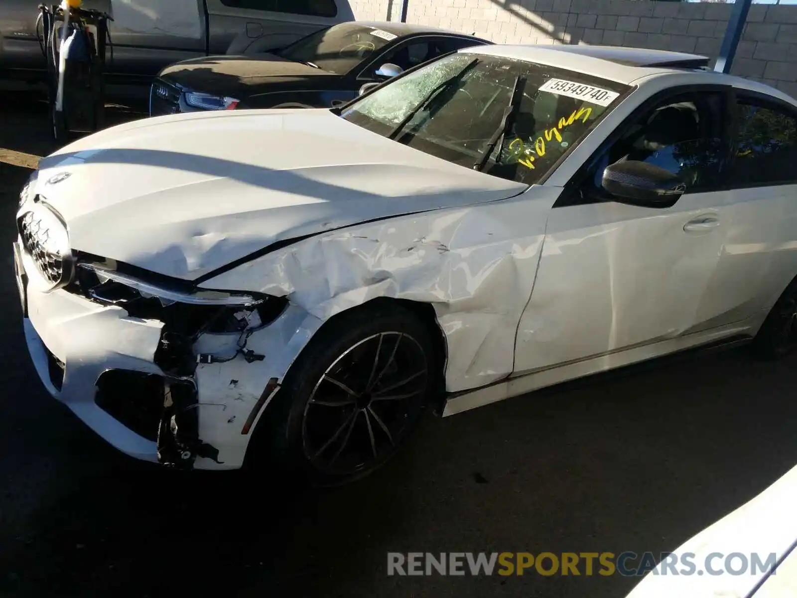 9 Photograph of a damaged car WBA5U9C08LA380369 BMW M3 2020