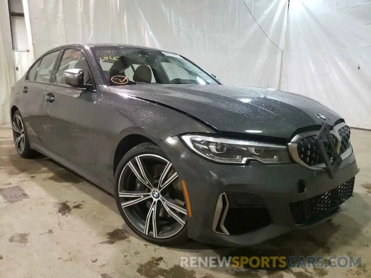 1 Photograph of a damaged car WBA5U9C08LFH76176 BMW M3 2020