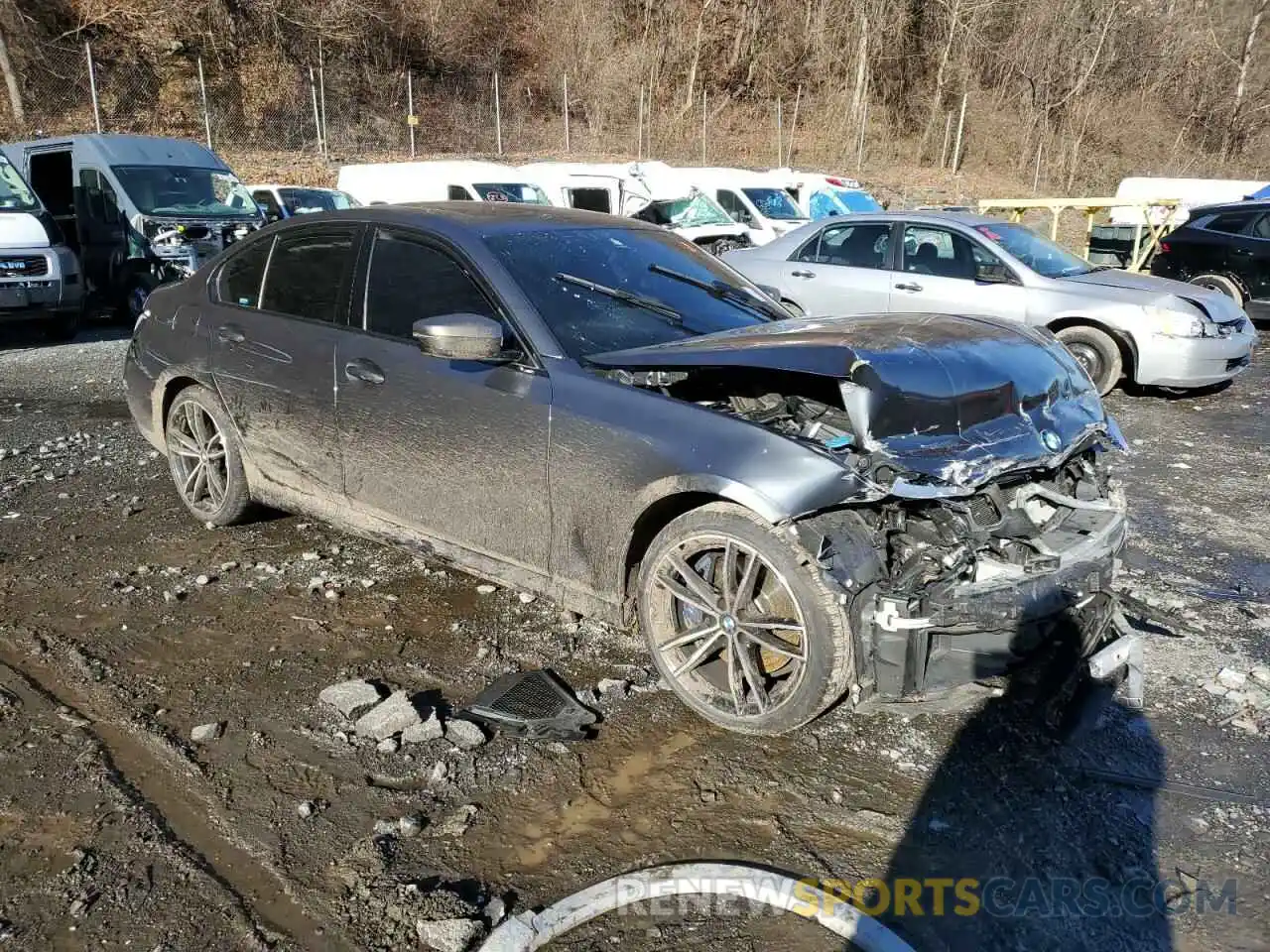 4 Photograph of a damaged car WBA5U9C08LFH84682 BMW M3 2020