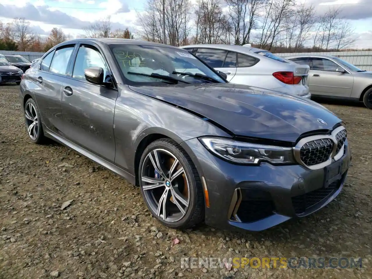 1 Photograph of a damaged car WBA5U9C08LFJ82054 BMW M3 2020