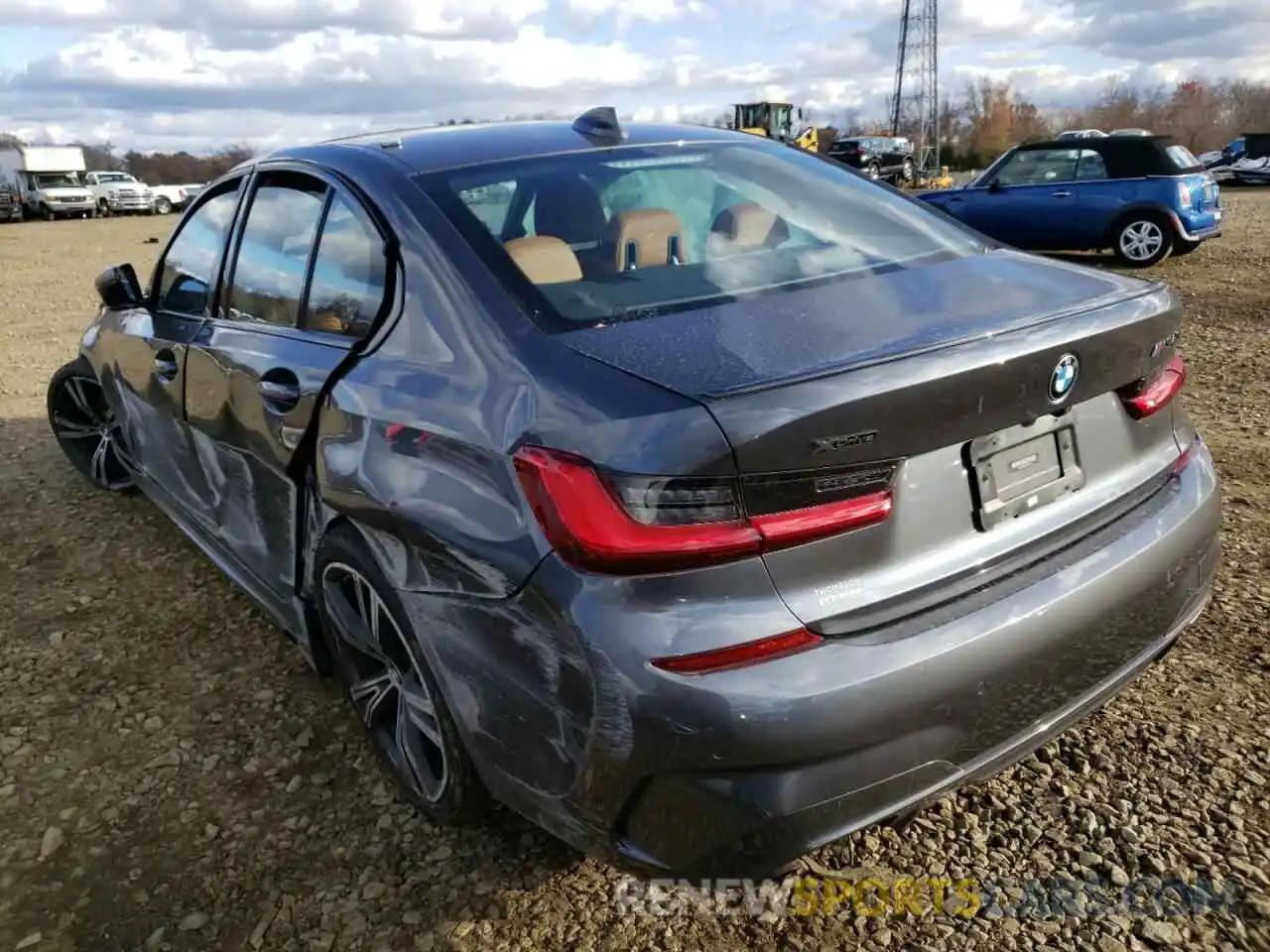 3 Photograph of a damaged car WBA5U9C08LFJ82054 BMW M3 2020