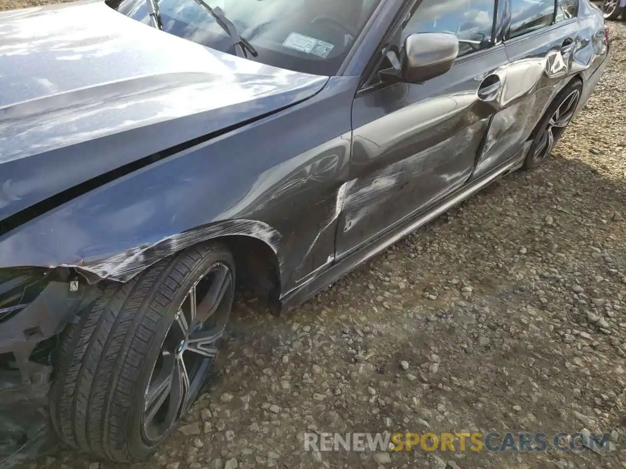 9 Photograph of a damaged car WBA5U9C08LFJ82054 BMW M3 2020