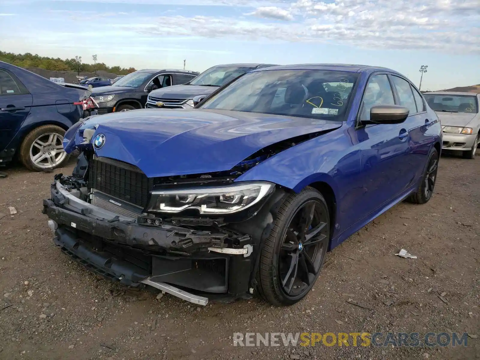 2 Photograph of a damaged car WBA5U9C09LA379229 BMW M3 2020