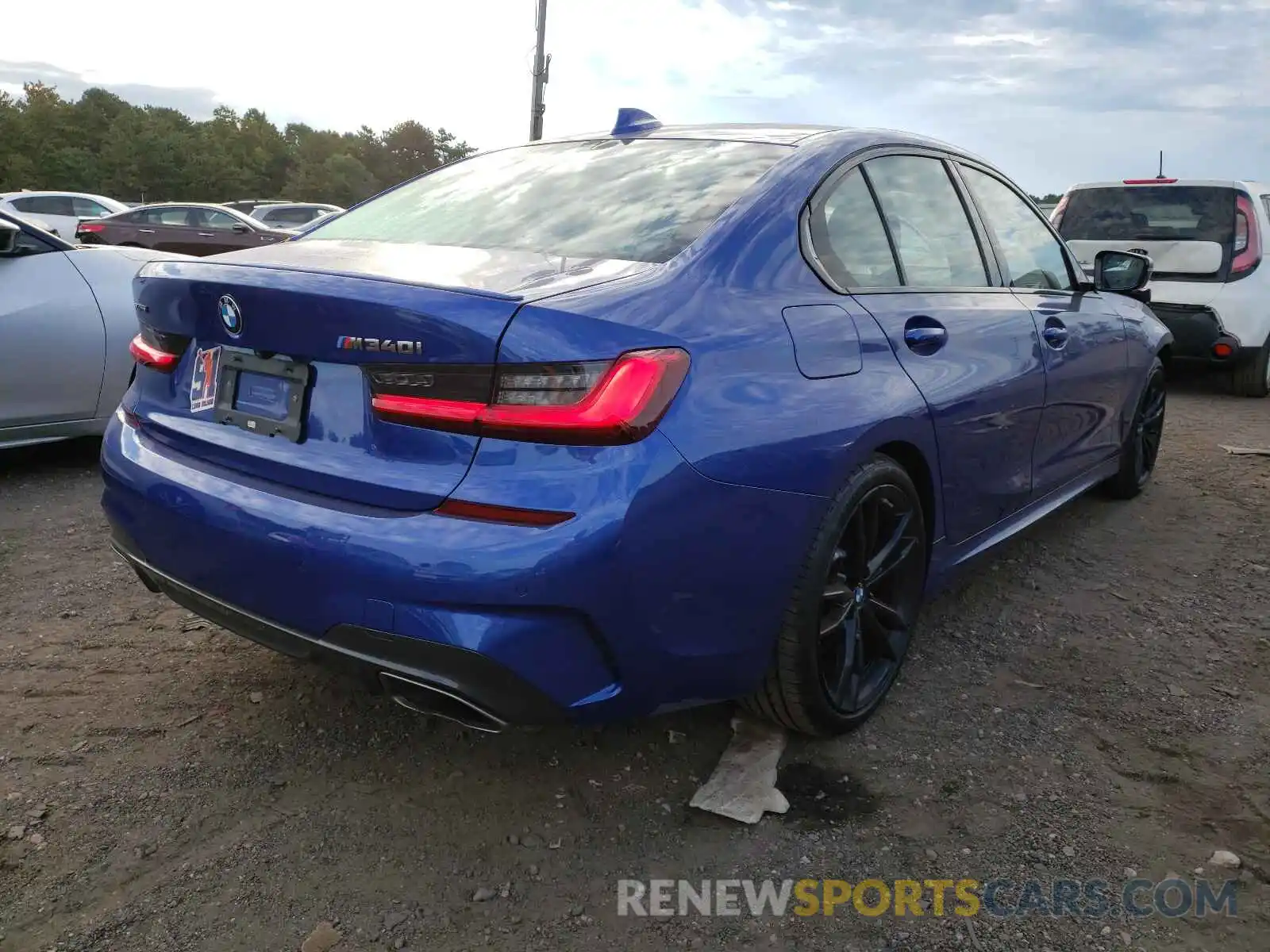 4 Photograph of a damaged car WBA5U9C09LA379229 BMW M3 2020