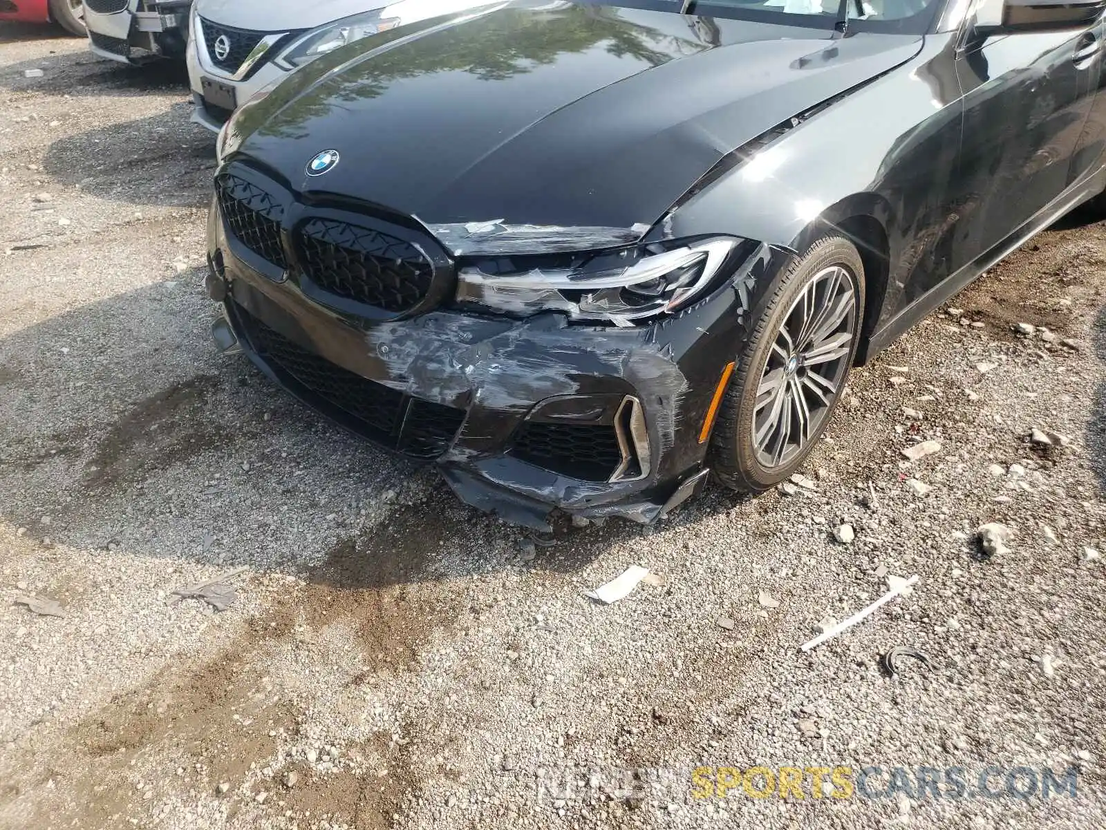 9 Photograph of a damaged car WBA5U9C09LFH03365 BMW M3 2020