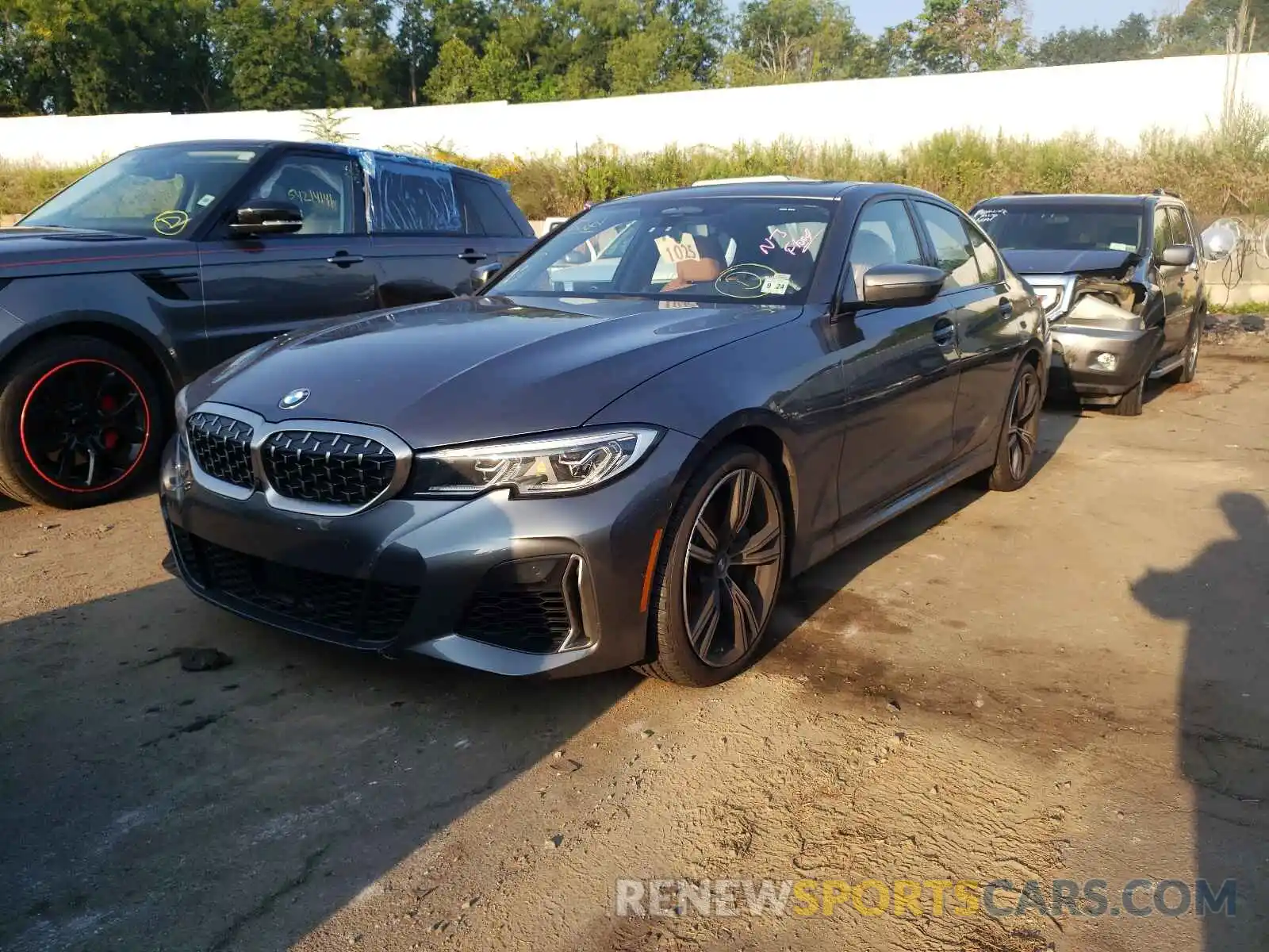 2 Photograph of a damaged car WBA5U9C09LFH47172 BMW M3 2020