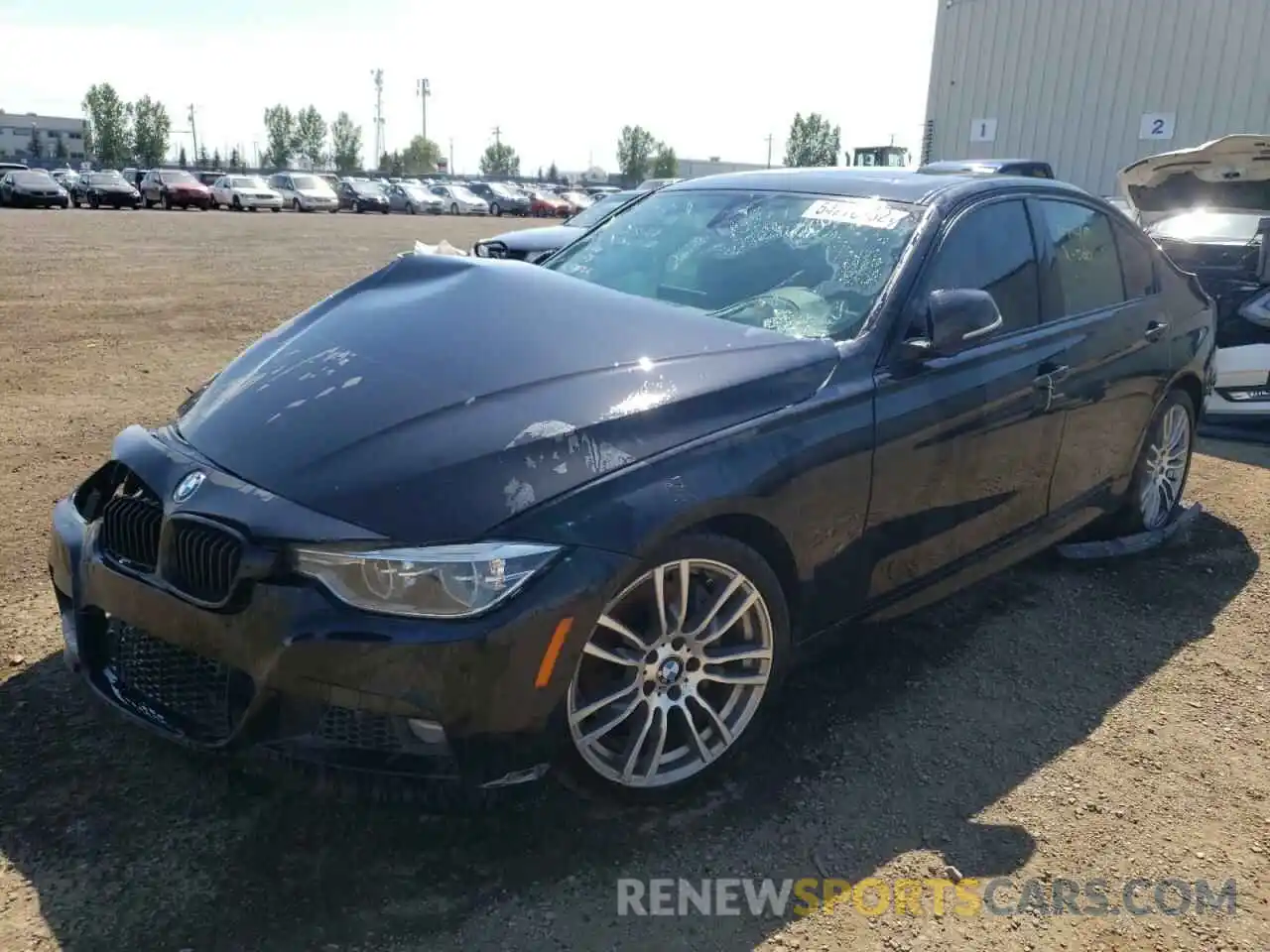 2 Photograph of a damaged car WBA5U9C09LFH98705 BMW M3 2020