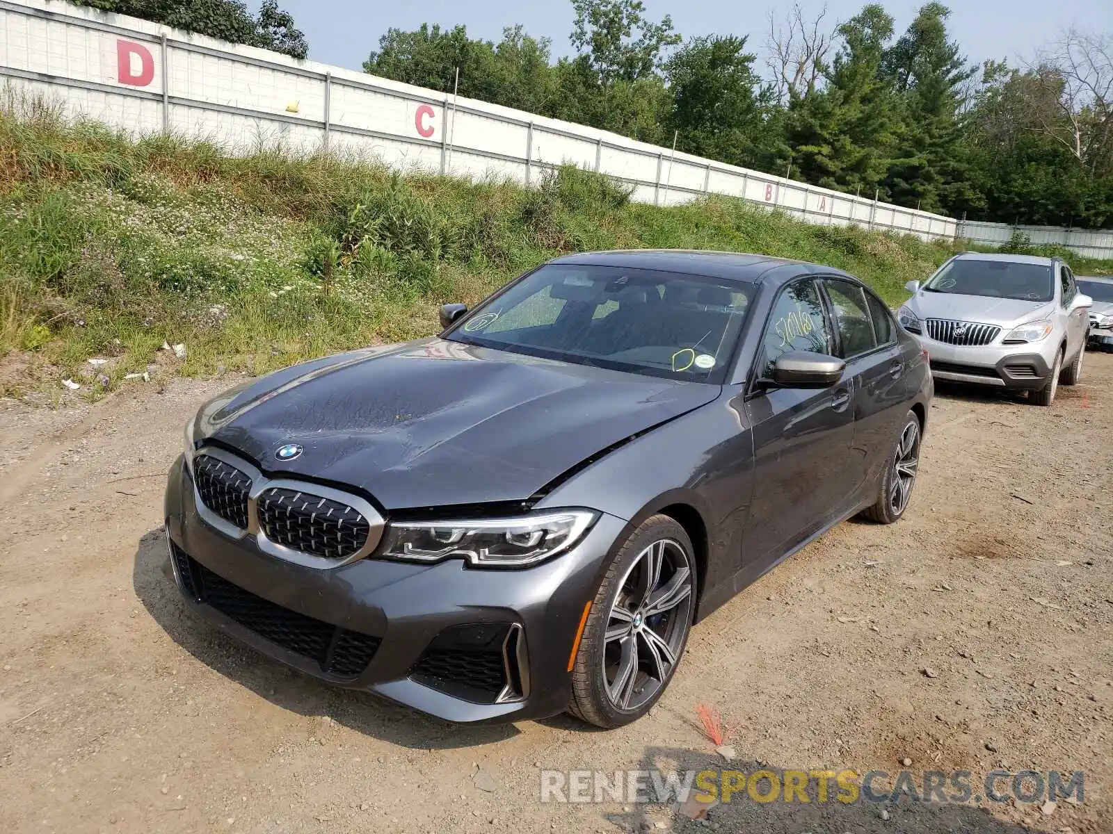 2 Photograph of a damaged car WBA5U9C0XLA380938 BMW M3 2020