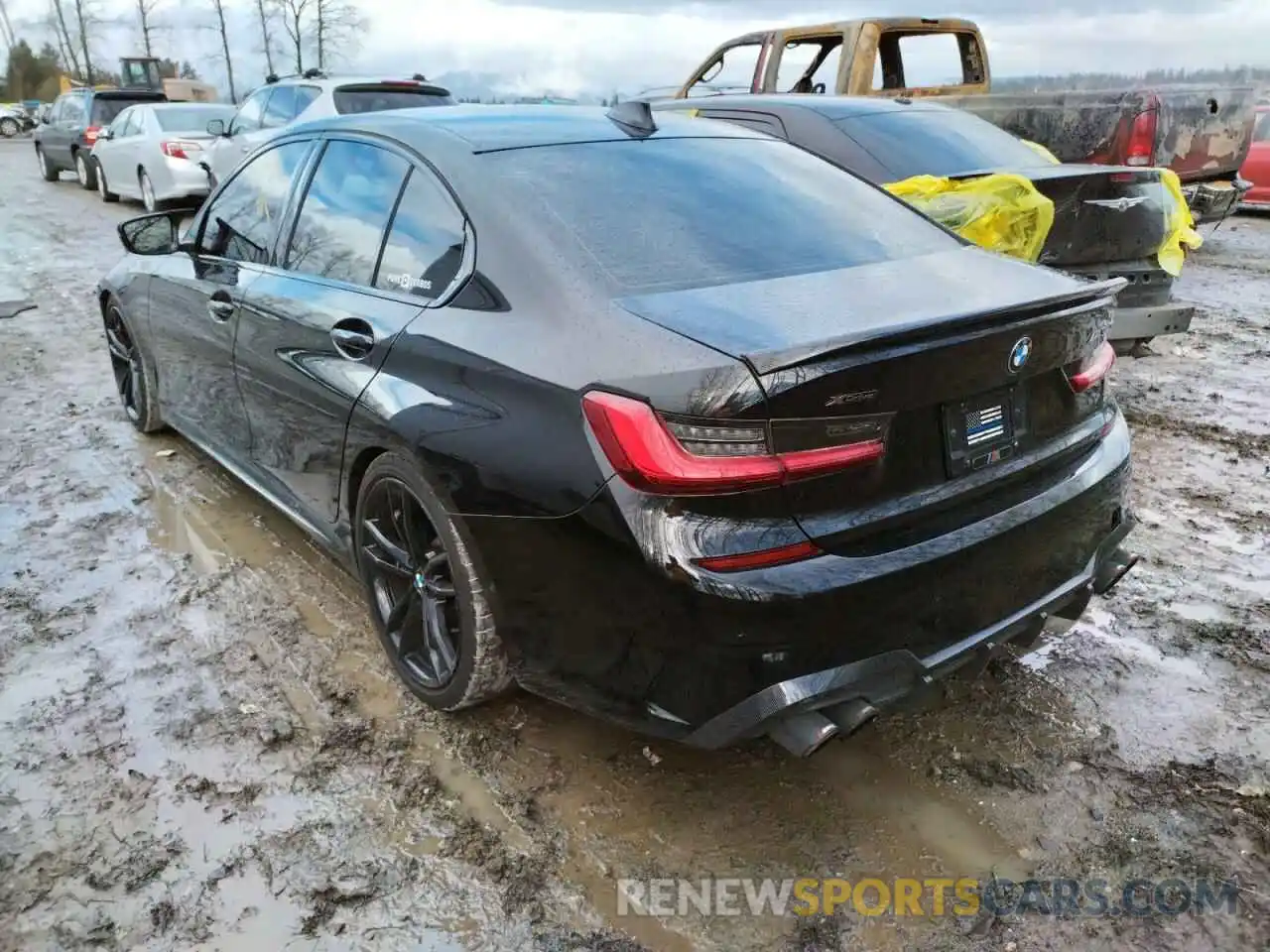 3 Photograph of a damaged car WBA5U9C0XLAF54722 BMW M3 2020