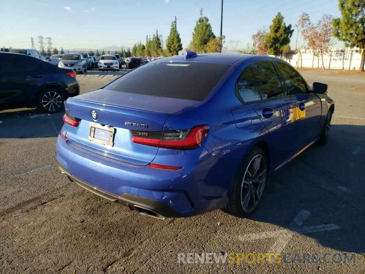 4 Photograph of a damaged car WBA5U9C0XLFH03228 BMW M3 2020