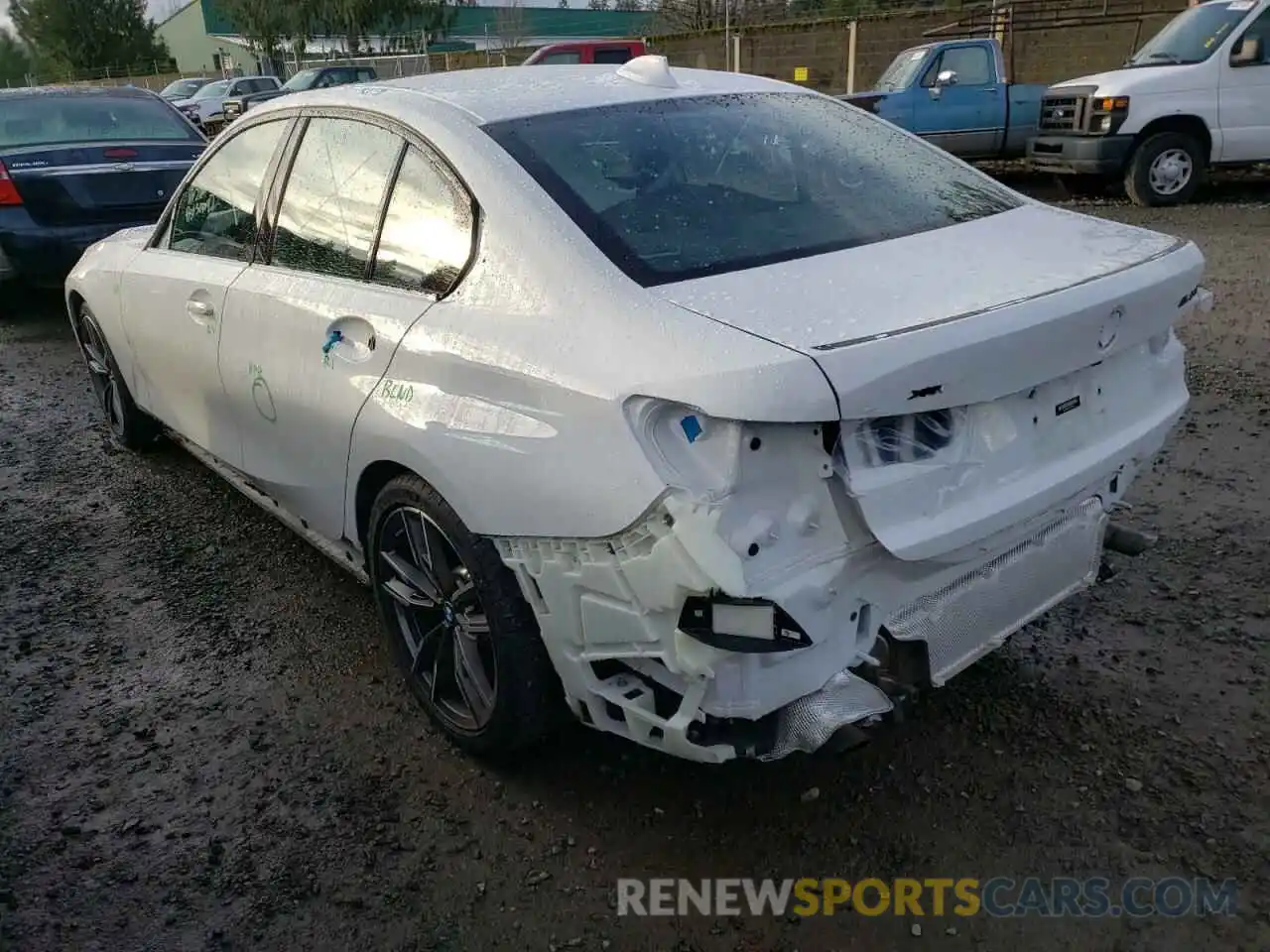 3 Photograph of a damaged car WBA5U9C0XLFH37850 BMW M3 2020