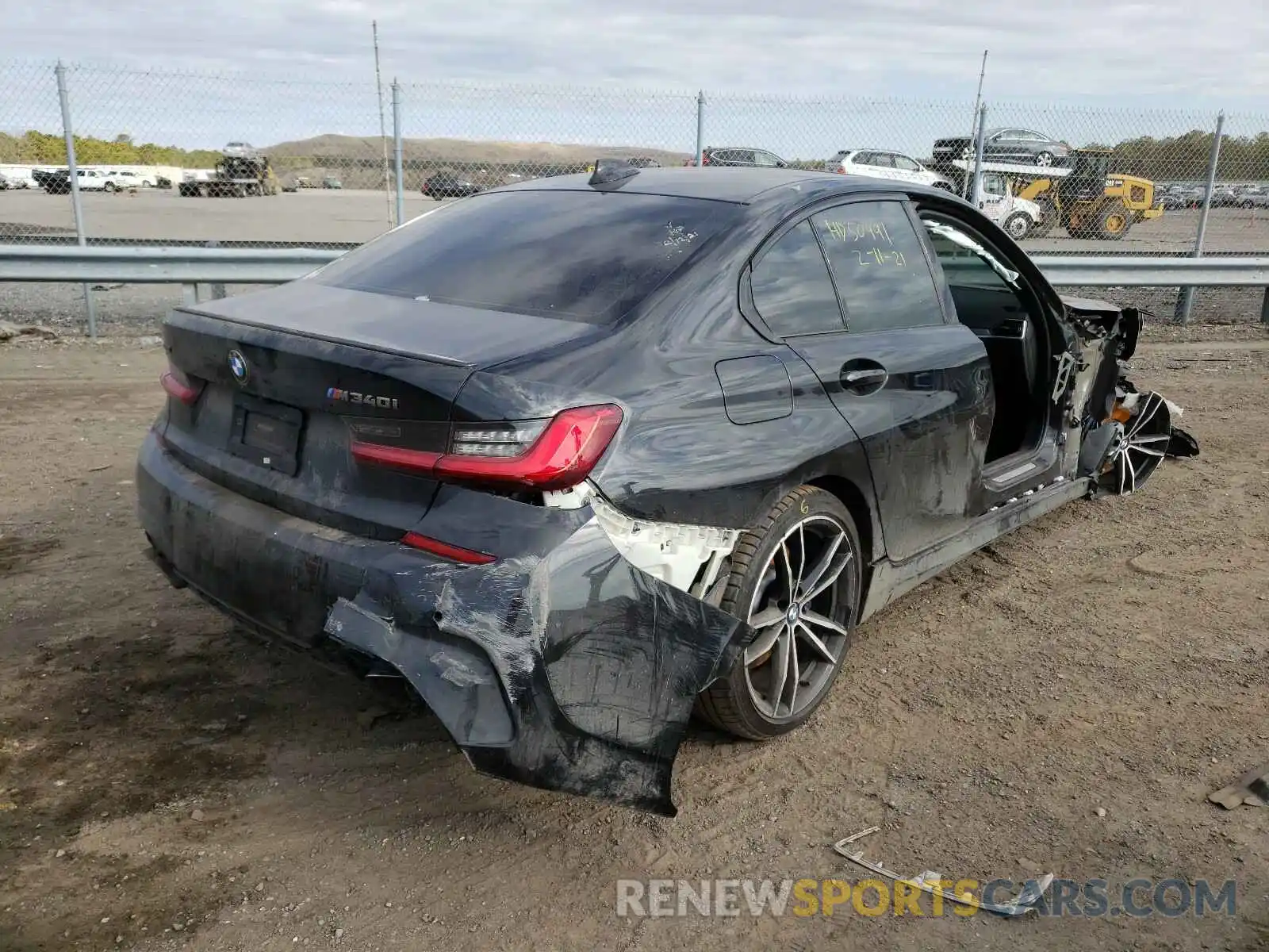 4 Photograph of a damaged car WBA5U9C0XLFH70427 BMW M3 2020