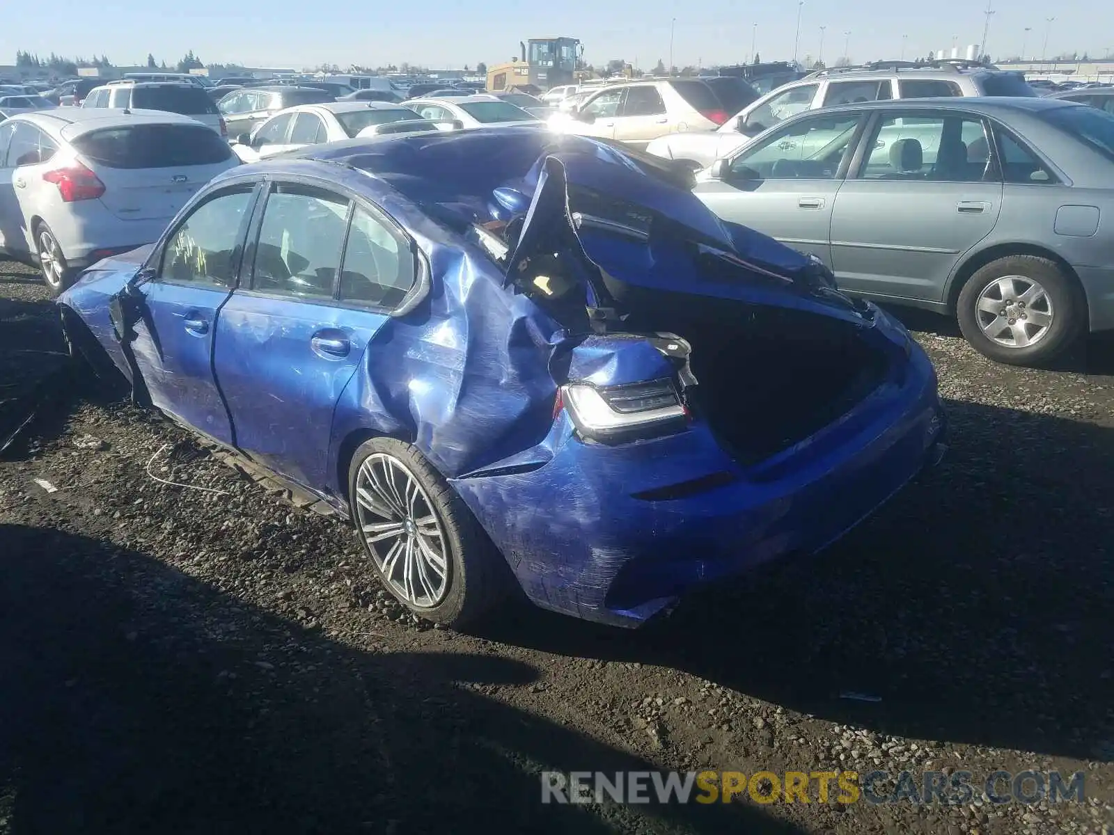 3 Photograph of a damaged car 3MW5U7J00M8B63502 BMW M3 2021