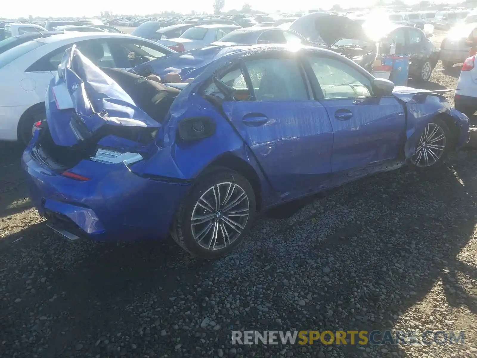 4 Photograph of a damaged car 3MW5U7J00M8B63502 BMW M3 2021