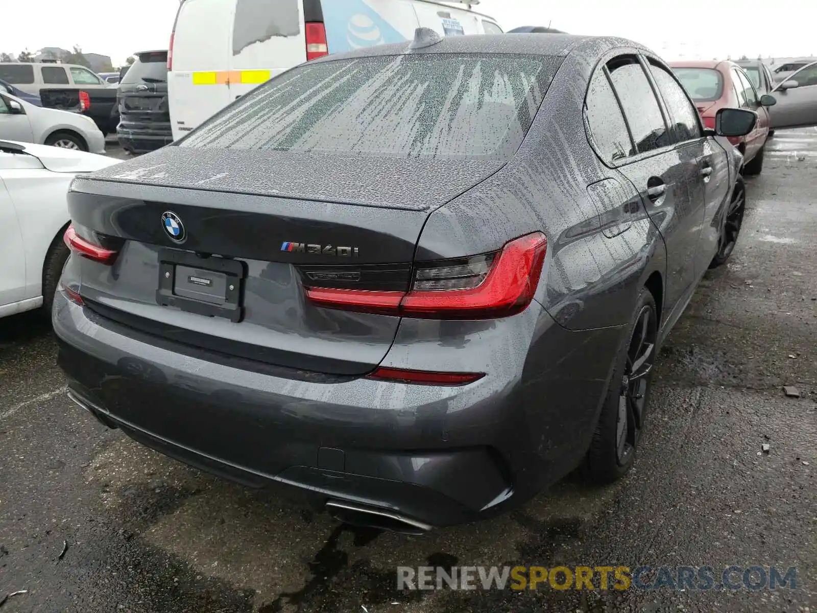 4 Фотография поврежденного автомобиля 3MW5U7J02M8B55367 BMW M3 2021