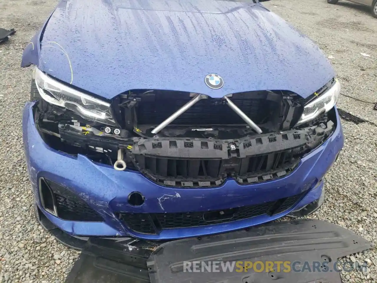 9 Photograph of a damaged car 3MW5U7J02M8B55577 BMW M3 2021