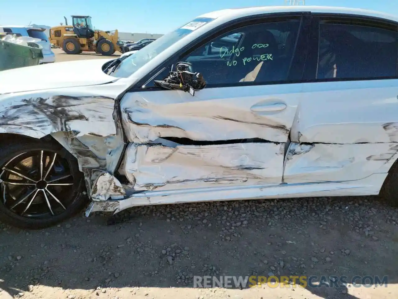 9 Photograph of a damaged car 3MW5U7J02M8B65803 BMW M3 2021