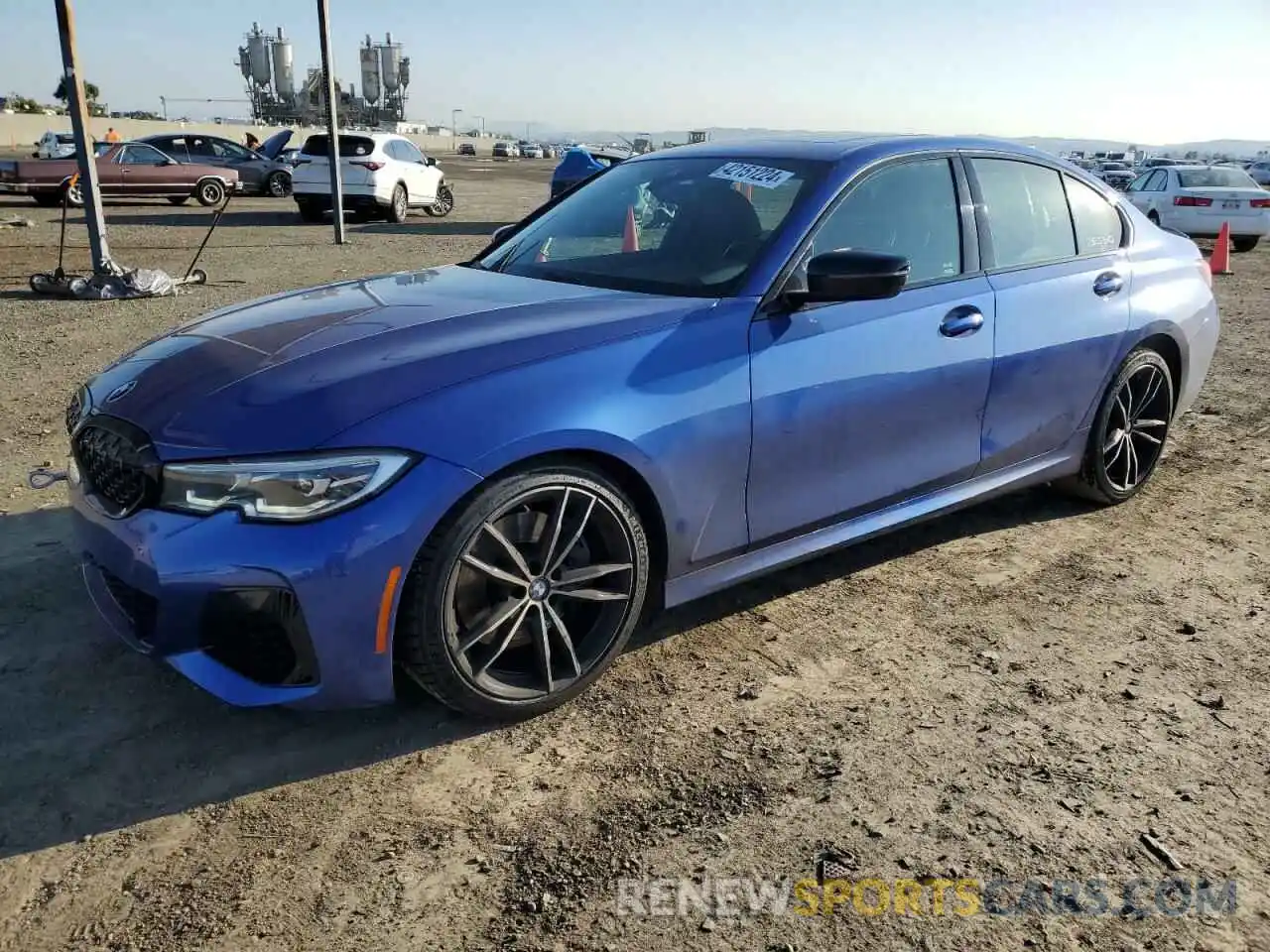 1 Photograph of a damaged car 3MW5U7J04M8B66953 BMW M3 2021