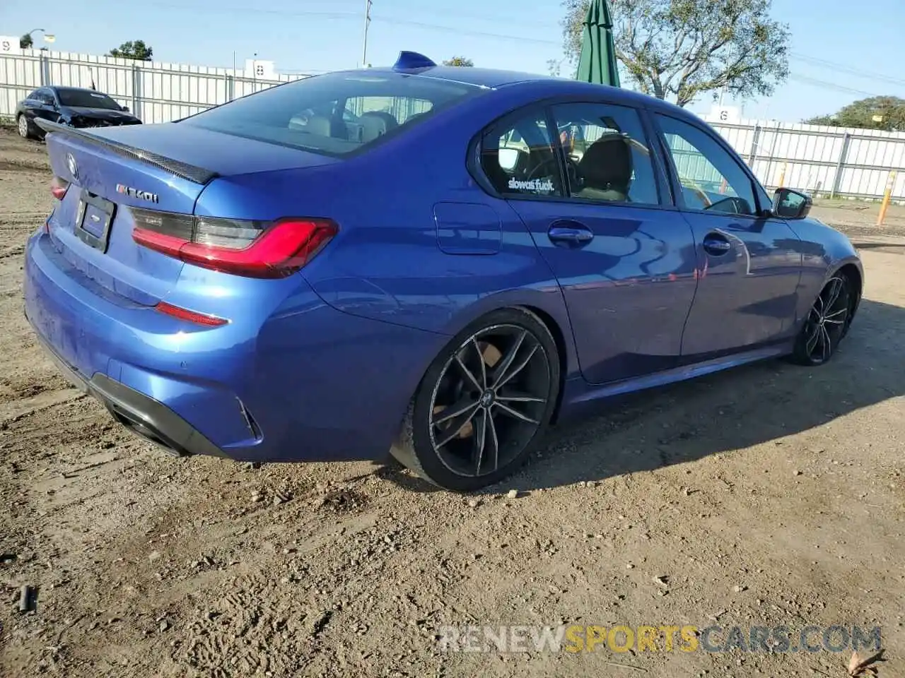 3 Photograph of a damaged car 3MW5U7J04M8B66953 BMW M3 2021