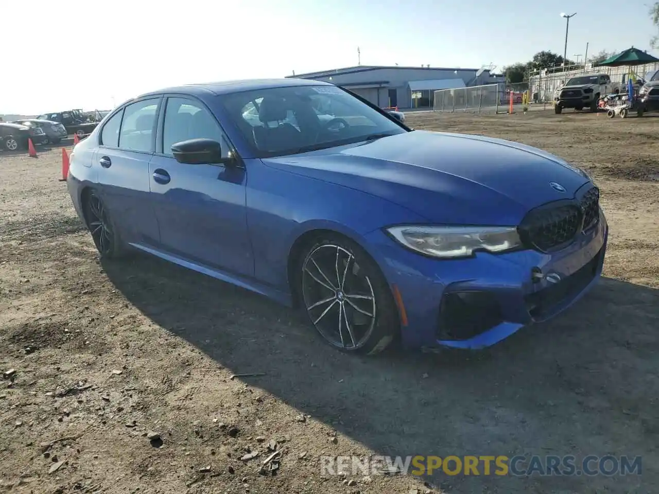 4 Photograph of a damaged car 3MW5U7J04M8B66953 BMW M3 2021