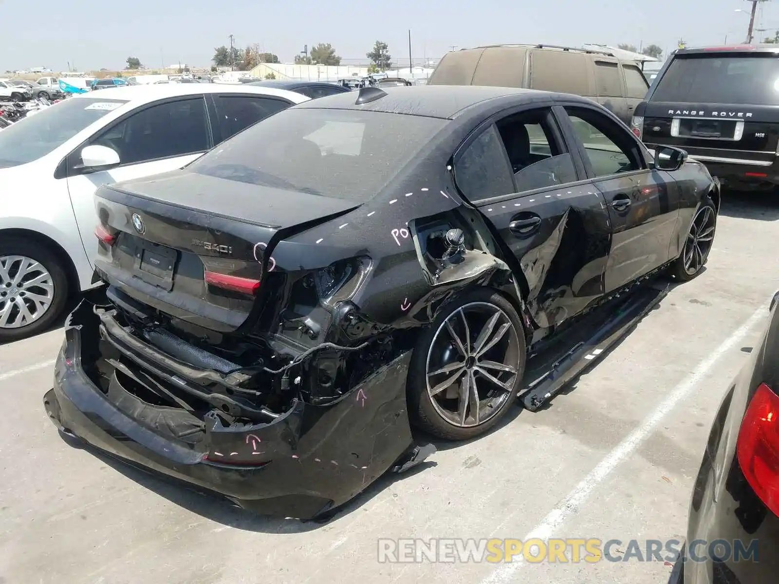 4 Photograph of a damaged car 3MW5U7J09M8B54507 BMW M3 2021