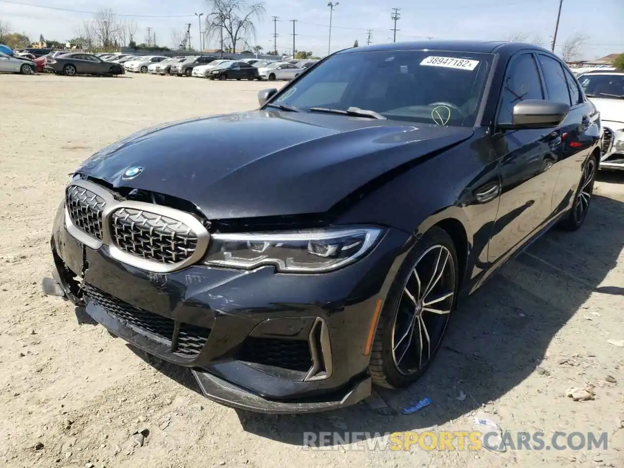 2 Photograph of a damaged car 3MW5U7J09M8B69184 BMW M3 2021